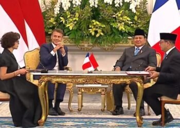Penguatan Ekonomi Kreatif, Menteri Ekraf Tanda Tangani Kerja Sama Bilateral di Hadapan Prabowo-Macron