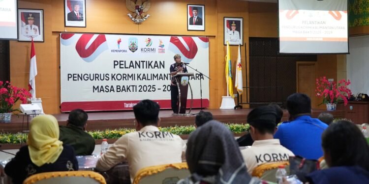 Ucapkan Selamat, Gubernur Kaltara Harapkan Pengurus Kormi Terpilih Memajukan Olahraga Rekreasi Masyarakat