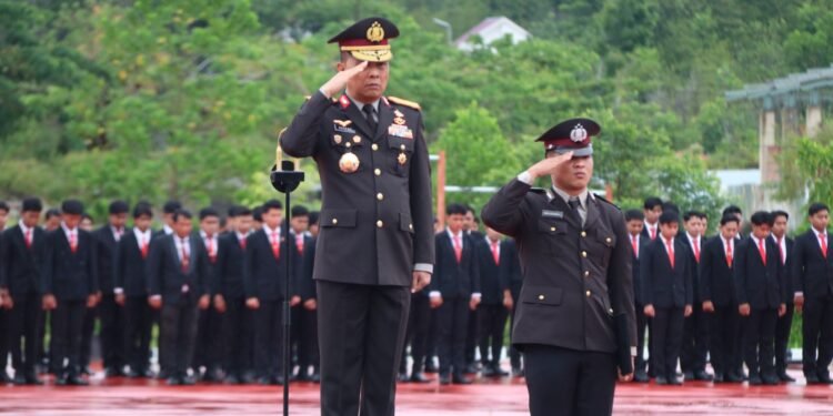 Perkuat Ideologi Kebangsaan, Polda Kaltara Gelar Upacara Peringatan Hari Lahir Pancasila