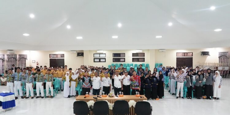 Rangkul Pelajar Berpartisipasi Dalam Pembangunan Bangsa, DKISP Kaltara Sosialisasi Literasi Sistem SPBE