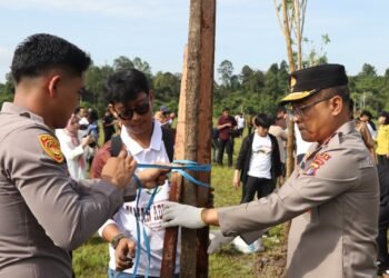 Wakapolda Kaltara Hadiri Ground Breaking Taman Adhayaksa di Kebun Raya Bundayati