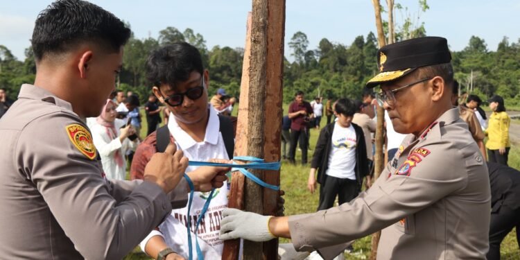 Wakapolda Kaltara Hadiri Ground Breaking Taman Adhayaksa di Kebun Raya Bundayati