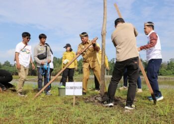 Hadiri Groundbreaking, Gubernur Harapkan Taman Adhyaksa jadi Sarana Edukasi Masyarakat