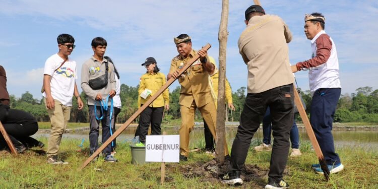 Hadiri Groundbreaking, Gubernur Harapkan Taman Adhyaksa jadi Sarana Edukasi Masyarakat