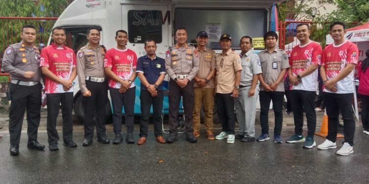 Rangkaian Hari Bhayangkara Ke-79, Polres Tarakan Gelar CFD di Stadion Datu Adil