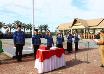 Lantik Pejabat Fungsional dan PPPK, Gubernur Minta ASN Aplikasikan Nilai BerAKHLAK