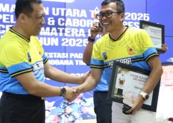 Kapolda Kaltara Hadiri Rakerprov KONI Kaltara Tahun 2025