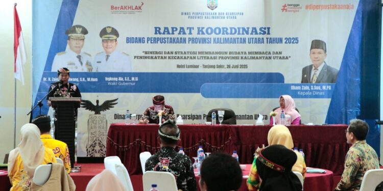 Tingkatkan Literasi, Gubernur Kaltara Dorong Inovasi Digital Perpustakaan