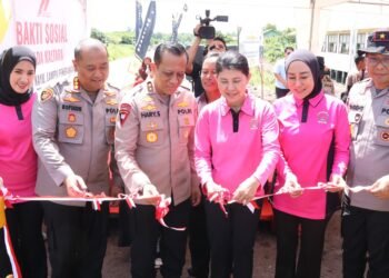 Kapolda Kaltara Resmikan Berbagai Fasilitas Baru untuk Masyarakat Desa Tanjung Buka