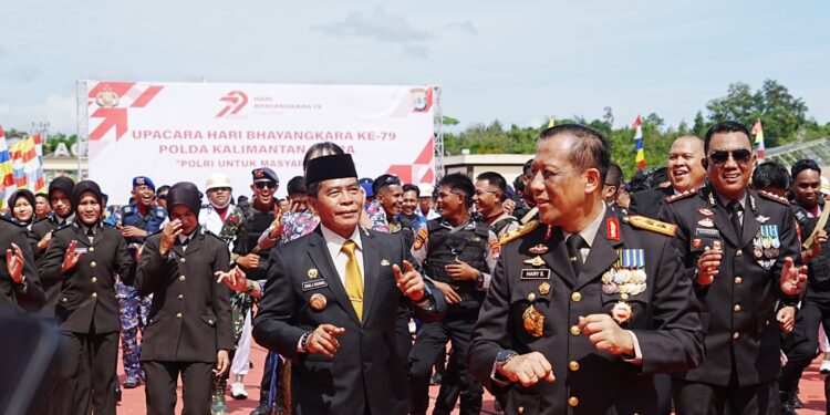 HUT Bhayangkara Ke-79, Gubernur Kaltara Harapkan Sinergitas