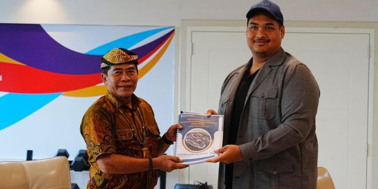 Gubernur Kaltara Bahas Potensi Pengembangan Olahraga Bersama Menpora