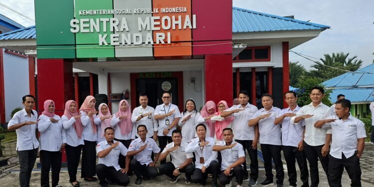 Baru Menjabat Kepala Sentra Meohai, Muhammad Gunawan Langsung Pimpin Apel Rutin