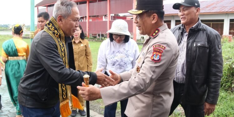 Kapolda Kaltara Sambut Kedatangan Tim Staf Ahli Kemenko Polkam RI