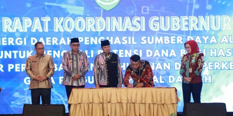 Melalui Dana Bagi Hasil SDA, Gubernur Kaltara Dorong Optimalisasi Kemandirian Fiskal Daerah