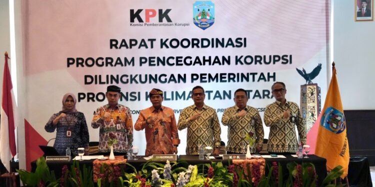 Gubernur Kaltara Instruksikan Perangkat Daerah Penuhi Indikator MCSP KPK RI