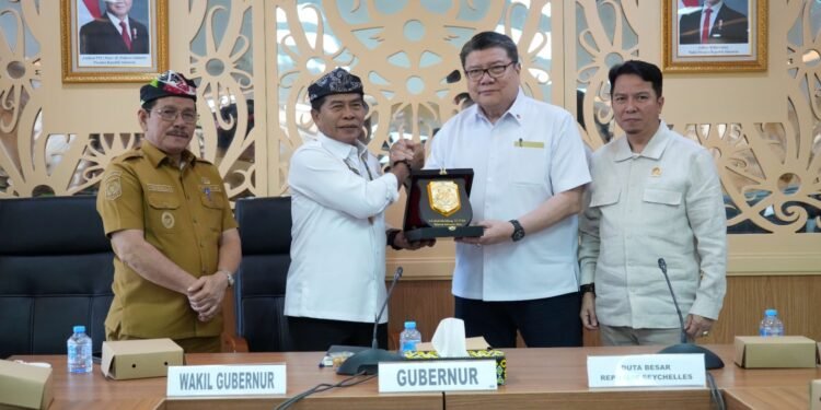 Respons Positif Gagasan Dubes Seychelles, Gubernur Instruksikan Perangkat Daerah Segera Bentuk Tim