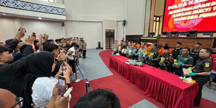 Sita Puluhan Kilogram Sabu dalam Sebulan, Kapolda Kaltara: Empat Ratus Ribu Lebih Jiwa Terselamatkan