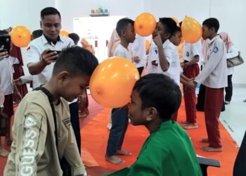 Disapa Langsung Mensos Gus Ipul Secara Virtual, Sentra Meohai Gelar Acara Puncak Hari Anak Nasional 2025
