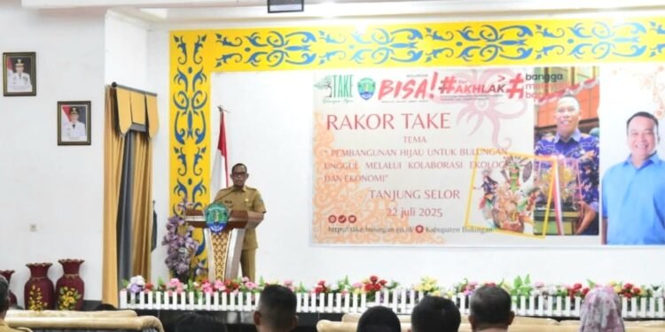 Tegaskan Komitmen Pembangunan Berwawasan Lingkungan, Pemkab Bulungan Gelar Rakor Program TAKE 2025