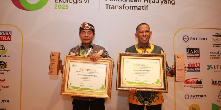 Pemprov Kaltara Raih Penghargaan Pelopor EFT 2025