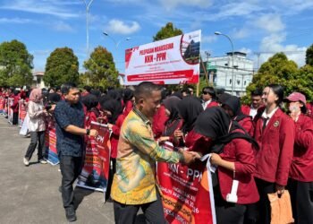 Dilepas Bupati Bulungan, Ratusan Mahasiswa Universitas Kaltara KKN-PPM di 10 Desa