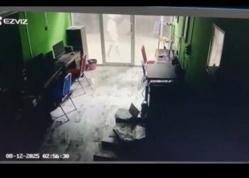 Mesin Cetak dan CCTV Koran Kaltara Dirusak, Terduga Pelaku Beraksi Dini Hari