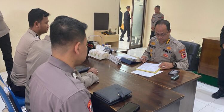 Wujudkan Polri yang Berintegritas dan Presisi, Tim Itwasum Verifikasi Sertijab Kapolda Kaltara