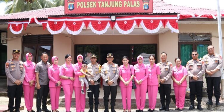 Cek Kesiapan Personel dan Berikan Motivasi, Kapolda Kaltara Kunjungi Polsek Tanjung Palas