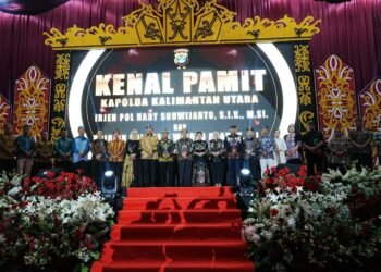 Kenal Pamit Kapolda Kaltara, Gubernur Harap Sinergitas Semakin Erat