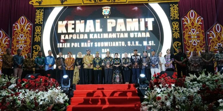 Kenal Pamit Kapolda Kaltara, Gubernur Harap Sinergitas Semakin Erat