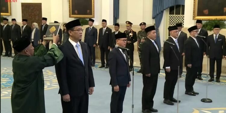 Presiden Prabowo Lantik Menteri Keuangan, Purbaya Yudhi Sadewa Gantikan Sri Mulyani