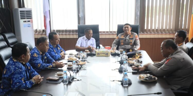 Terima Kunjungan Silaturahmi Kapolda Kaltara, Bupati Bulungan Sepakat Tingkatkan Sinergi Jaga Kondusifitas Wilayah