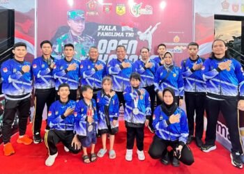 Torehkan Prestasi Gemilang, Tim Polda Kaltara Raih 18 Medali di Open Karate Tournament Piala Panglima TNI 2025