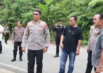 Kapolda Kaltara Tinjau Lahan untuk Ketahanan Pangan Nasional