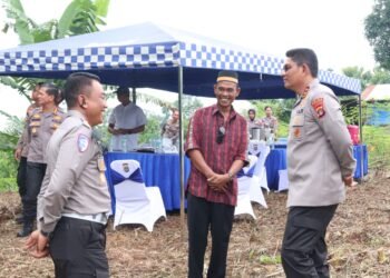 Bakal Bangun Pos PJR Ditlantas, Kapolda Kaltara Cek Lahan di Perbatasan Kaltara-Kaltim