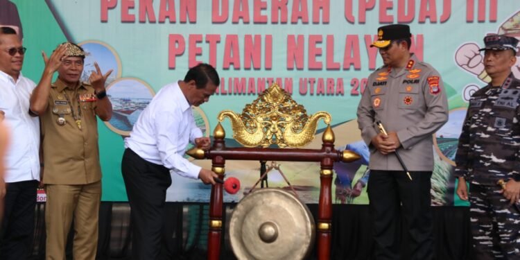 Dibuka Oleh Menteri Pertanian RI, Kapolda Hadiri Pembukaan PEDA III KTNA Kaltara