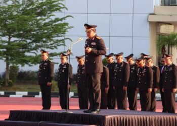 Teguhkan Komitmen Kebangsaan dan Tugas Kepolisian, Polda Kaltara Gelar Upacara Peringatan Hari Kesaktian Pancasila