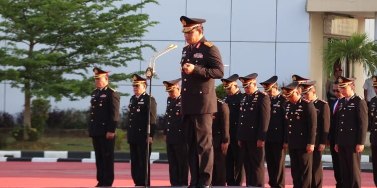 Teguhkan Komitmen Kebangsaan dan Tugas Kepolisian, Polda Kaltara Gelar Upacara Peringatan Hari Kesaktian Pancasila