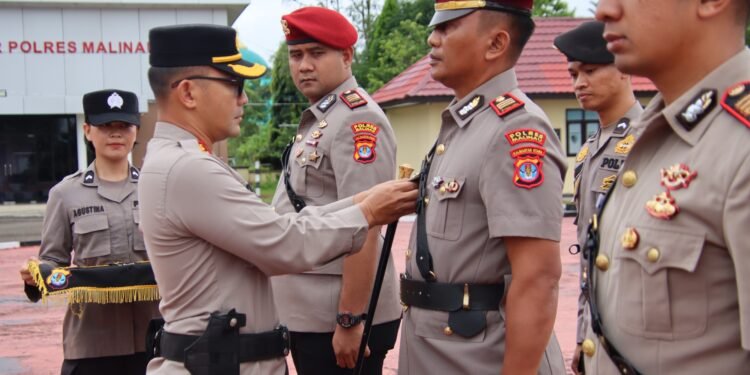 Malinau Punya Wakapolres dan Kasat Resnarkoba Baru