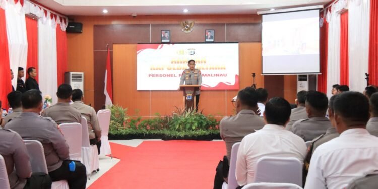 Pembinaan dan Pengawasan, Kapolda Kaltara Kunjungi Polres Malinau