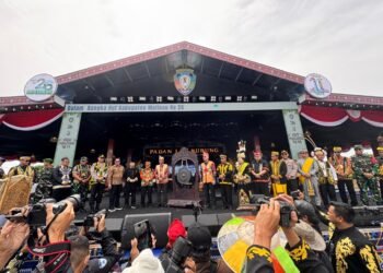 Festival Budaya Irau Malinau 2025 Resmi Dibuka Sestama Badan Nasional Pengelola Perbatasan