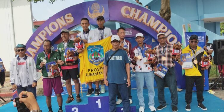 Cabor Tenis Sumbang Medali Emas Pertama untuk Kaltara di Pornas Korpri XVII 2025 Palembang