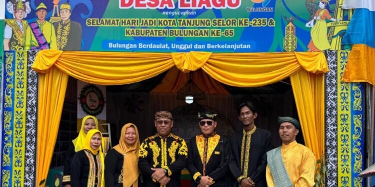 Hadiri Upacara Hari Jadi Kabupaten Bulungan, Wabup Malinau Diundang Kunjungi Stan Desa Liagu