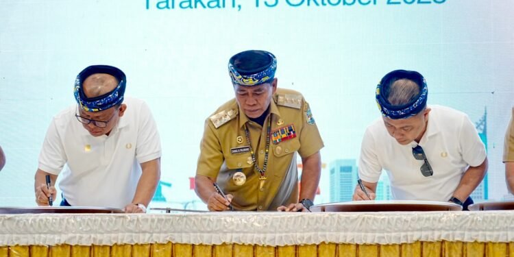 Dukung Ketahanan Energi dan Transisi Hijau, Gubernur Kaltara Resmikan Fasilitas Penyimpanan dan Regasifikasi LNG Tarakan