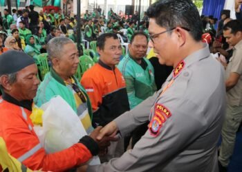 Wujudkan Kaltara Aman dan Kondusif, Komunitas Ojol Tarakan Deklarasi Damai di Hadapan Kapolda