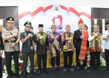 Kapolda Hadiri Upacara Peringatan HUT ke-13 Provinsi Kaltara