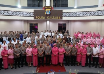 Wujud Nyata Ikatan Emosional dan Kekeluargaan, Polda Kaltara Gelar Malam Kenal Pamit Wakapolda
