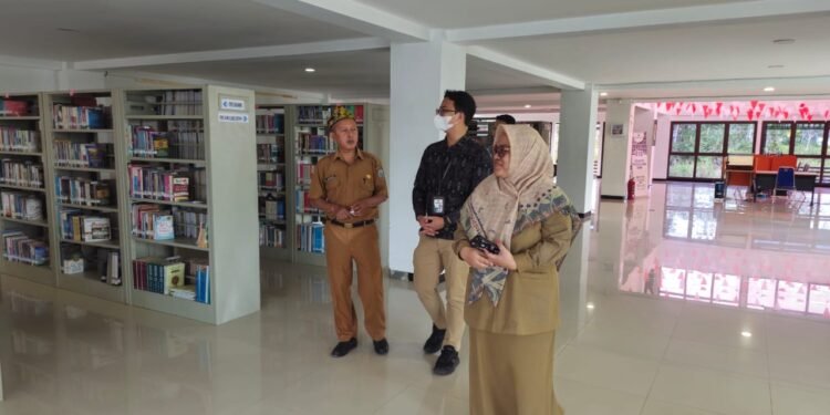 Jelang Survei IPLM dan TKM, Perpusnas RI dan DPK Kaltara Fasilitasi Supervisi Kajian bidang Perpustakaan