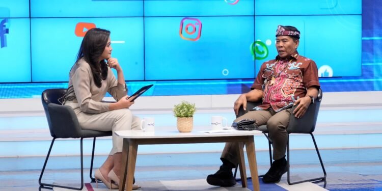 Miliki Posisi Strategis Jalur Perdagangan ALKI II, Gubernur Kaltara Promosikan Potensi Investasi Bumi Benuanta di Stasiun TV Nasional