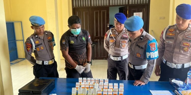 Periksa Kelengkapan Administrasi Kendaraan Hingga Tes Urine, Bidpropam Gelar Operasi Gaktibplin di Mako Ditpolairud Polda Kaltara